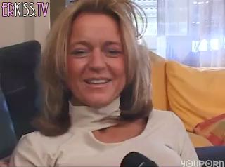 German housewife gives a crazy dick ride